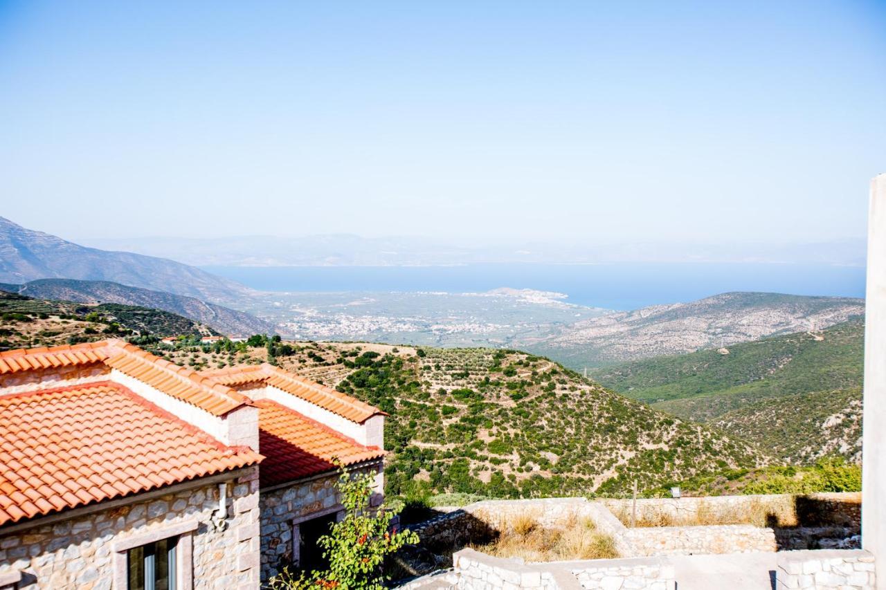 Raise Luxury Villas With A Great Sea View Of Astros Oriní Meligú Kültér fotó